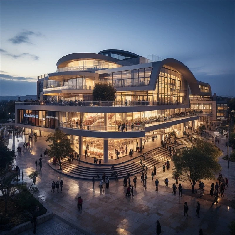 2 story prefab supermarket building2
