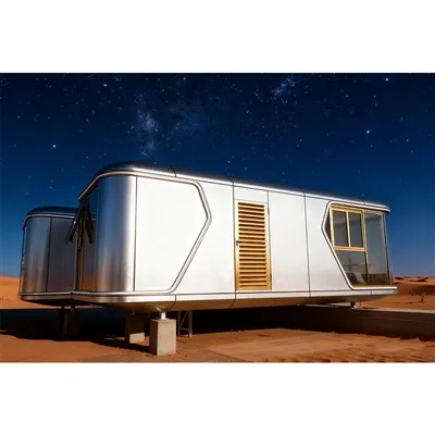 Ekologiškas-Modulinis kapsulinis namas mažiems žemės sklypams