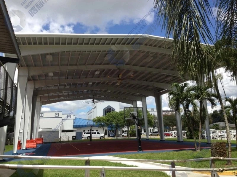 steel structure football stadium construction5